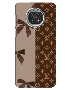 Чехол для Xiaomi Mi 10t Lite с картинкой «Louis Vuitton — банты»