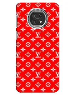 Чехол для Xiaomi Mi 10t Lite с картинкой «Яркий паттерн LV»