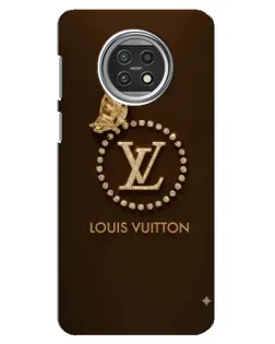 Чехол для Xiaomi Mi 10t Lite с картинкой «LV — золотая печать»