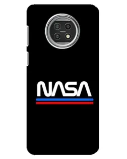 Чехол для Xiaomi Mi 10t Lite с картинкой «NASA — классика Red Blue»