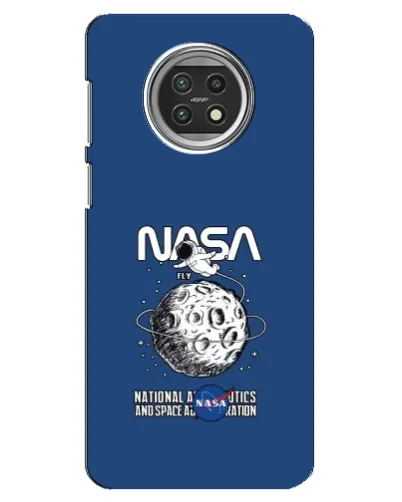 Чехол для Xiaomi Mi 10t Lite с картинкой «NASA — лунная миссия»