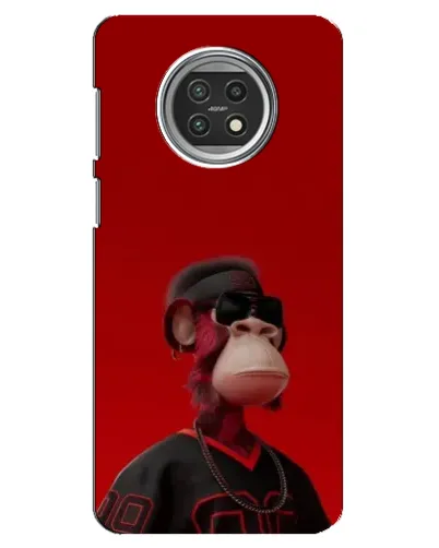 Чехол для Xiaomi Mi 10t Lite с картинкой «Bored Ape в красном» Чехол для Xiaomi Mi 10t Lite с картинкой «Bored Ape в красном»