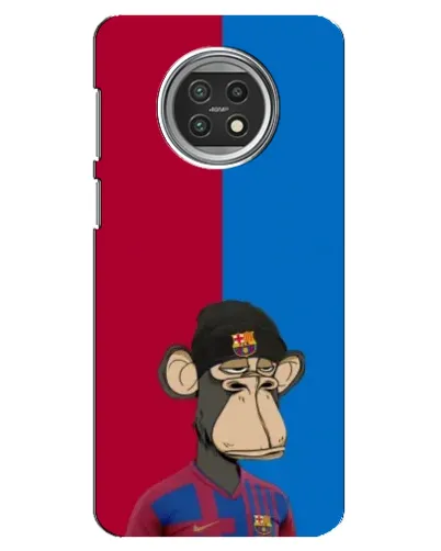 Чехол для Xiaomi Mi 10t Lite с картинкой «Bored Ape — фанат Барсы» Чехол для Xiaomi Mi 10t Lite с картинкой «Bored Ape — фанат Барсы»