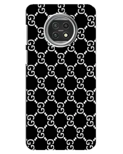 Чехол для Xiaomi Mi 10t Lite с картинкой «Gucci — сетчатый паттерн»