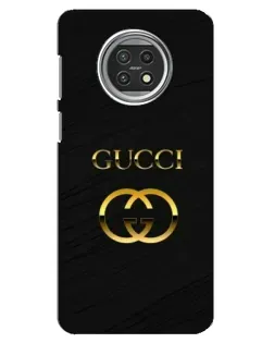 Чехол для Xiaomi Mi 10t Lite с картинкой «Золотой логотип Gucci»