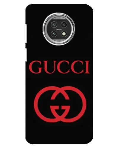 Чехол для Xiaomi Mi 10t Lite с картинкой «Gucci — красный логотип»