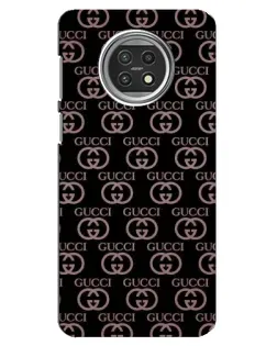 Чехол для Xiaomi Mi 10t Lite с картинкой «Классическая монограмма Gucci»
