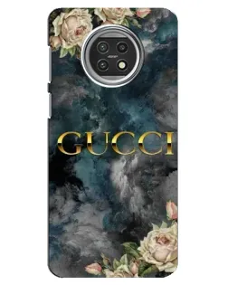 Чохол для Xiaomi Mi 10t Lite з картинкою «Абстрактні квіти Gucci»
