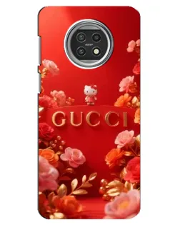 Чехол для Xiaomi Mi 10t Lite с картинкой «Gucci — золотой сад»