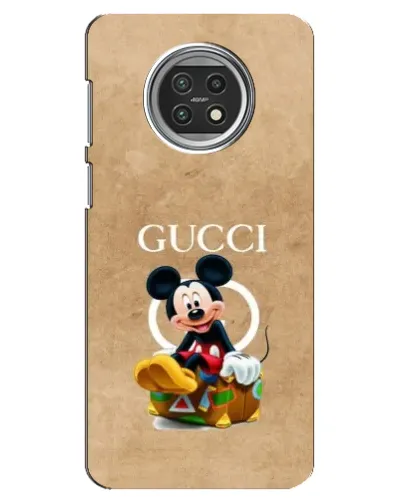 Чехол для Xiaomi Mi 10t Lite с картинкой «Микки Маус Gucci — крафт»