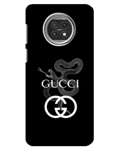 Чехол для Xiaomi Mi 10t Lite с картинкой «Gucci — серебряная змея»