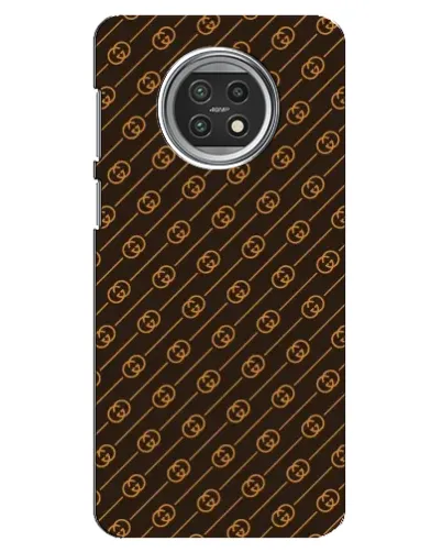 Чехол для Xiaomi Mi 10t Lite с картинкой «Gucci — золотые диагонали»
