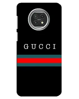 Чехол для Xiaomi Mi 10t Lite с картинкой «Gucci — красный пояс»