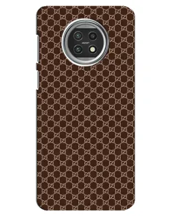 Чехол для Xiaomi Mi 10t Lite с картинкой «Gucci — шоколадная сетка»