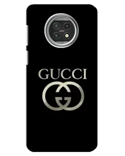 Чехол для Xiaomi Mi 10t Lite с картинкой «Gucci — золото на черном»