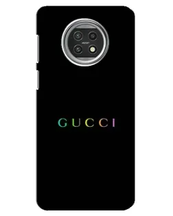 Чехол для Xiaomi Mi 10t Lite с картинкой «Gucci — неоновый минимализм»
