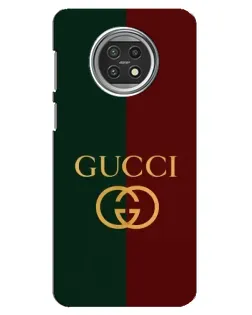 Чехол для Xiaomi Mi 10t Lite с картинкой «Gucci — темно-зеленый градиент»