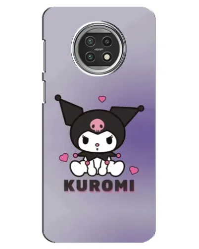 Чехол для Xiaomi Mi 10t Lite с картинкой «Kuromi — фиолетовый арт»