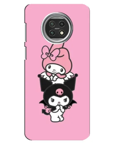Чехол для Xiaomi Mi 10t Lite с картинкой «Трио My Melody и Kuromi»