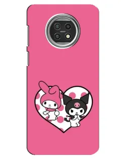 Чехол для Xiaomi Mi 10t Lite с картинкой «Kuromi и My Melody»