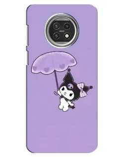 Чехол для Xiaomi Mi 10t Lite с картинкой «Kuromi с зонтиком»