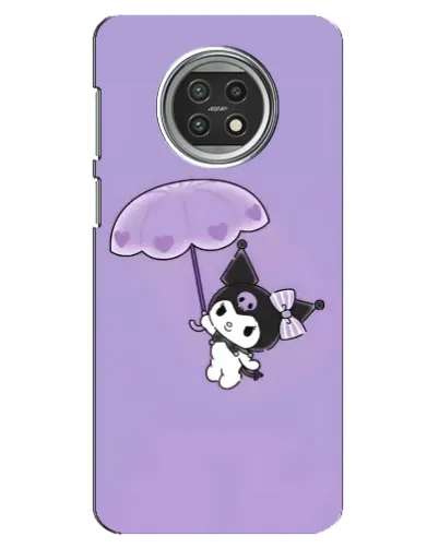 Чехол для Xiaomi Mi 10t Lite с картинкой «Kuromi с зонтиком»