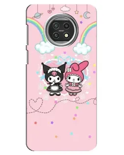Чехол для Xiaomi Mi 10t Lite с картинкой «My Melody и Kuromi»