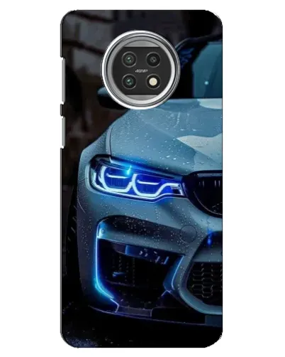 Чехол для Xiaomi Mi 10t Lite с картинкой «Взгляд BMW с синими фарами» Чехол для Xiaomi Mi 10t Lite с картинкой «Взгляд BMW с синими фарами»