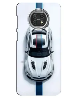 Чехол для Xiaomi Mi 10t Lite с картинкой «Вид сверху — BMW M»