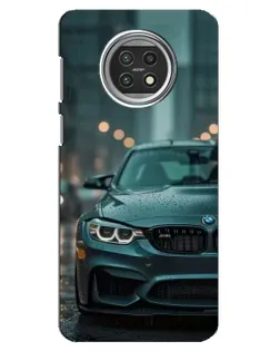 Чехол для Xiaomi Mi 10t Lite с картинкой «BMW в огнях города»