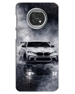 Чехол для Xiaomi Mi 10t Lite с картинкой «BMW сквозь туман»