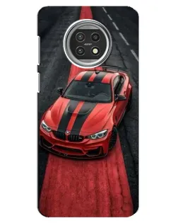 Чехол для Xiaomi Mi 10t Lite с картинкой «BMW на красной дорожке»