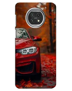 Чехол для Xiaomi Mi 10t Lite с картинкой «Осенняя BMW M4»