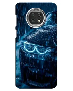 Чехол для Xiaomi Mi 10t Lite с картинкой «BMW под дождем»