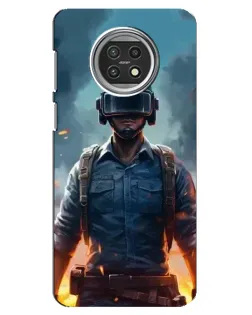 Чехол для Xiaomi Mi 10t Lite с картинкой «PUBG — реалистичный герой»