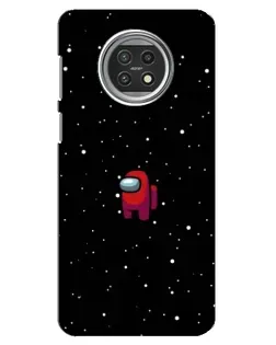 Чехол для Xiaomi Mi 10t Lite с картинкой «Красный Among Us»