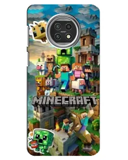 Чехол для Xiaomi Mi 10t Lite с картинкой «Замок Minecraft» Чехол для Xiaomi Mi 10t Lite с картинкой «Замок Minecraft»