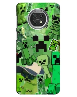 Чехол для Xiaomi Mi 10t Lite с картинкой «Криперы Minecraft» Чехол для Xiaomi Mi 10t Lite с картинкой «Криперы Minecraft»