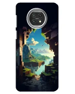 Чехол для Xiaomi Mi 10t Lite с картинкой «Вид из пещеры»