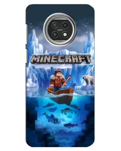 Чехол для Xiaomi Mi 10t Lite с картинкой «Minecraft ледяной мир» Чехол для Xiaomi Mi 10t Lite с картинкой «Minecraft ледяной мир»