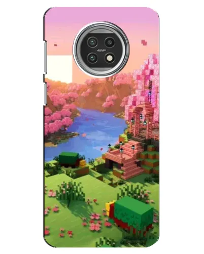 Чехол для Xiaomi Mi 10t Lite с картинкой «Розовое дерево Minecraft» Чехол для Xiaomi Mi 10t Lite с картинкой «Розовое дерево Minecraft»
