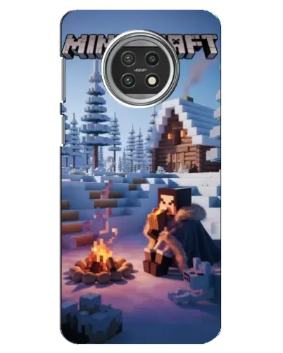 Чехол для Xiaomi Mi 10t Lite с картинкой «Зимний Minecraft» Чехол для Xiaomi Mi 10t Lite с картинкой «Зимний Minecraft»