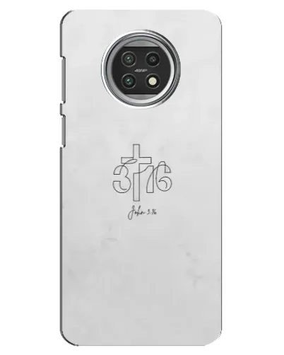 Чехол для Xiaomi Mi 10t Lite с картинкой «Иоанна 3:16 Крест»