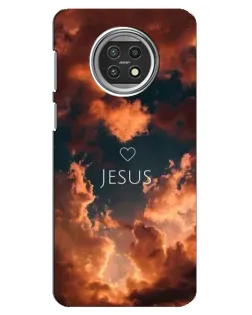 Чехол для Xiaomi Mi 10t Lite с картинкой «Сияние Имени Jesus»
