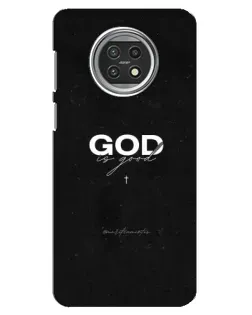 Чехол для Xiaomi Mi 10t Lite с картинкой «GOD — Бог над всем»