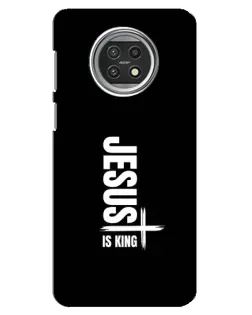 Чехол для Xiaomi Mi 10t Lite с картинкой «Вертикаль веры Jesus»