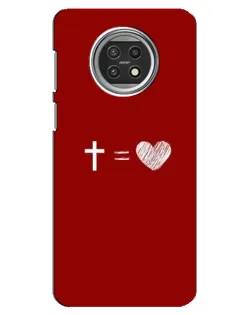 Чохол для Xiaomi Mi 10t Lite з картинкою «Рівняння любові»