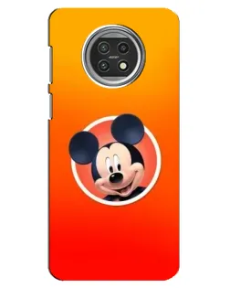 Чехол для Xiaomi Mi 10t Lite с картинкой «Mickey в круге»
