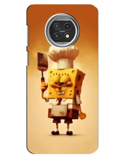 Чохол для Xiaomi Mi 10t Lite з картинкою «Губка Боб кухар»