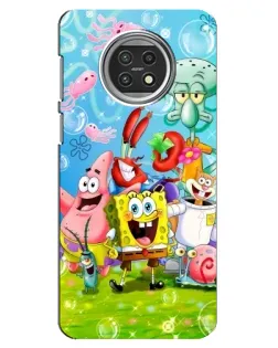 Чохол для Xiaomi Mi 10t Lite з картинкою «Губка Боб та друзі» Чохол для Xiaomi Mi 10t Lite з картинкою «Губка Боб та друзі»